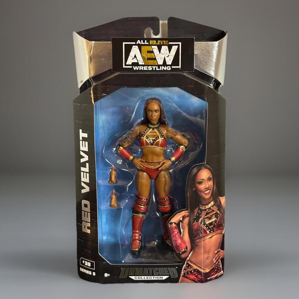 AEW Unmatched Series 5 Red Velvet Wrestling Action Figure 38